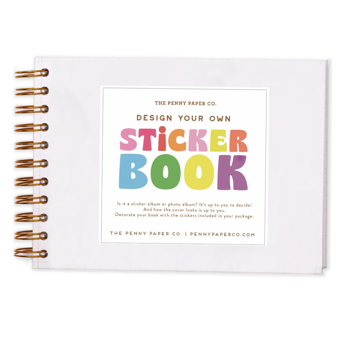 NEW! Design Your Own Sticker Book / Album + Stickers