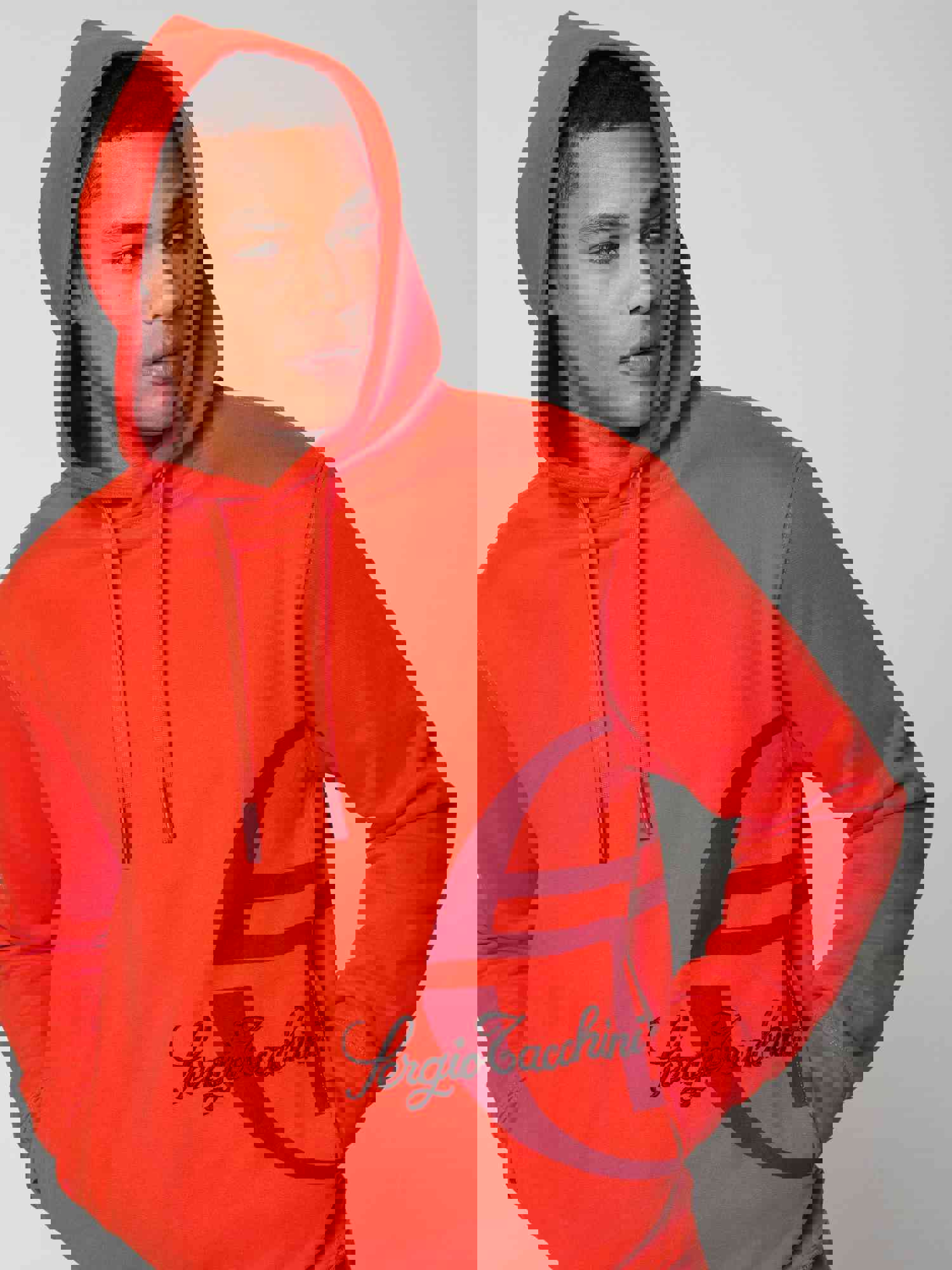 Sergio Tacchini Hoodie - Garcon - Poinciana