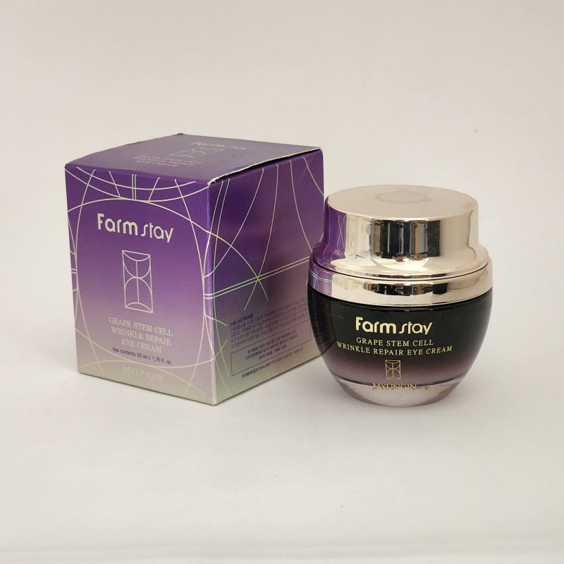 Farm Stay Grape Stem Cell Wrinkle Repair Eye Cream 1.76 fl oz - Korean Skincare