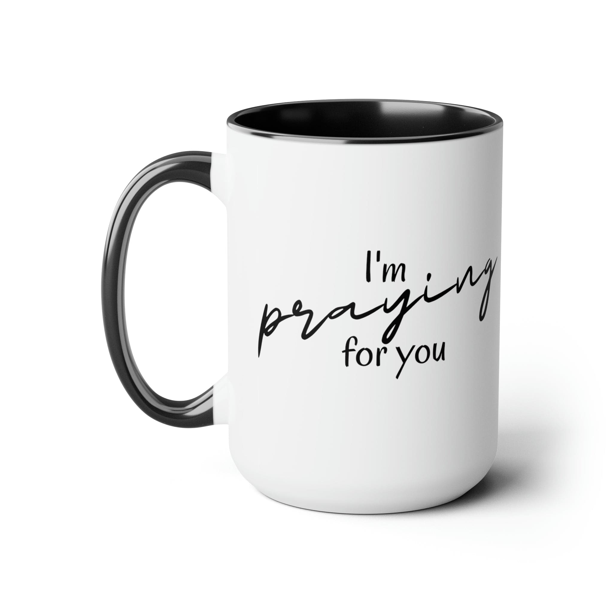 Accent Ceramic Coffee Mug 15oz - Inspirational Christian Mug