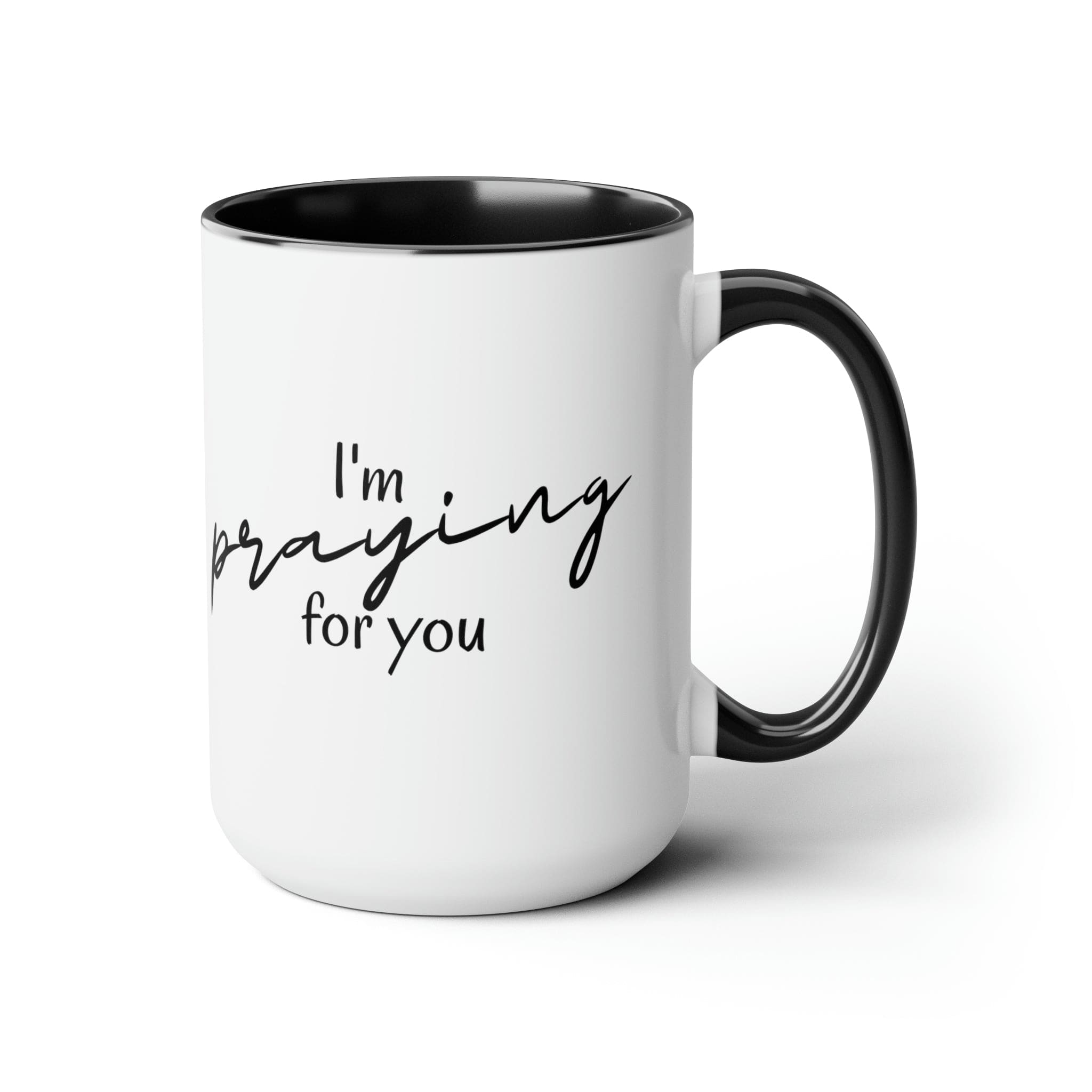 Accent Ceramic Coffee Mug 15oz - Inspirational Christian Mug