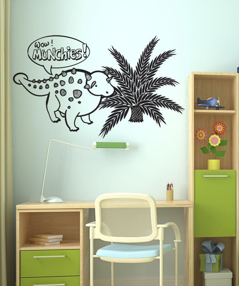 Vinyl Wall Decal Sticker Dinosaur Munchies #OS_DC688