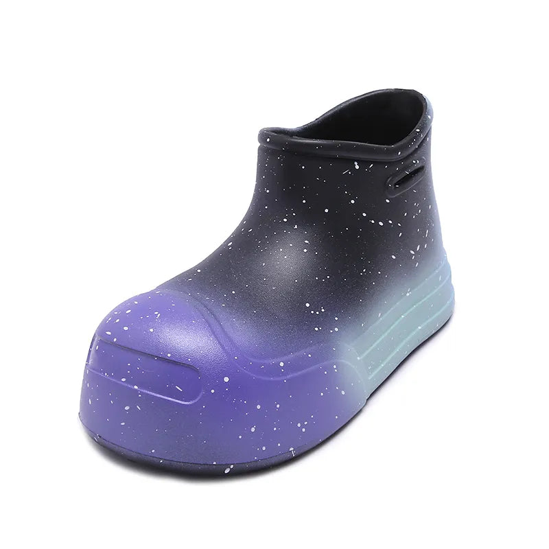Kawaii Rain Boots for Women and Children - Waterproof Rubber Shoes for Garden and Outdoor Use