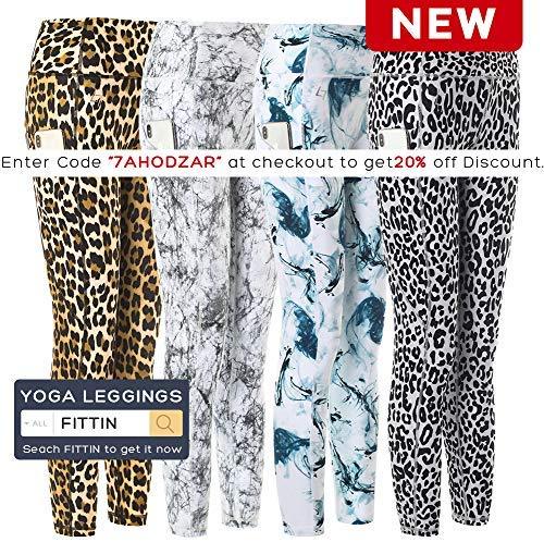 FITTIN Racerback Sports Bras - Padded Seamless Medium Impact Support for Yoga Gym Workout Fitness