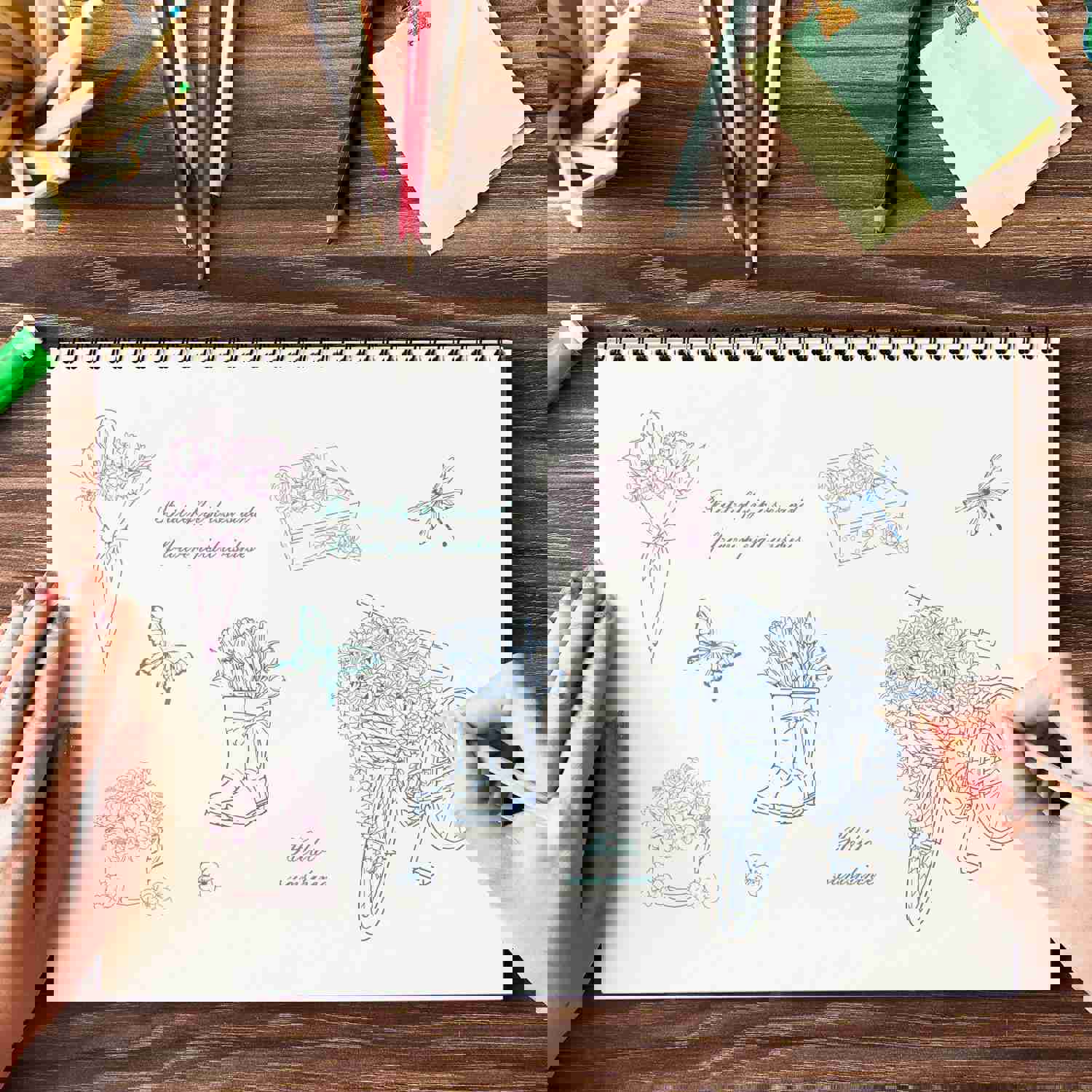 Craspire Spring Clear Silicone Stamp Seal for Card Making and DIY Scrapbooking