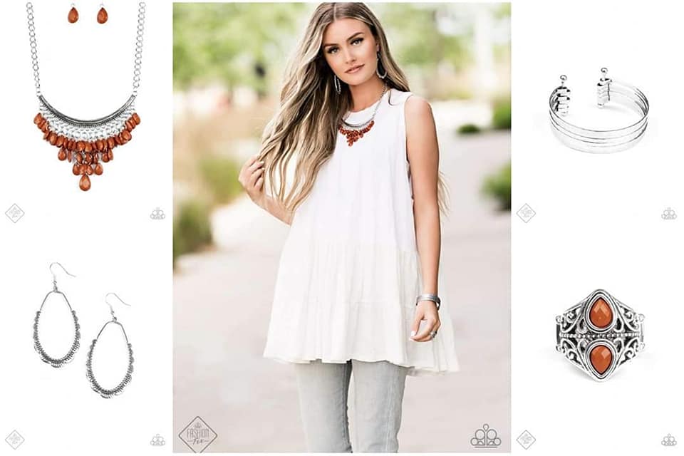 Paparazzi Sunset Sightings - Complete Trend Blend / Fashion Fix Set - August 2020