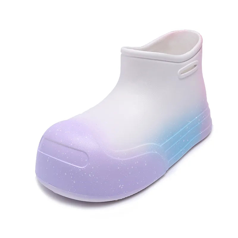Kawaii Rain Boots for Women and Children - Waterproof Rubber Shoes for Garden and Outdoor Use