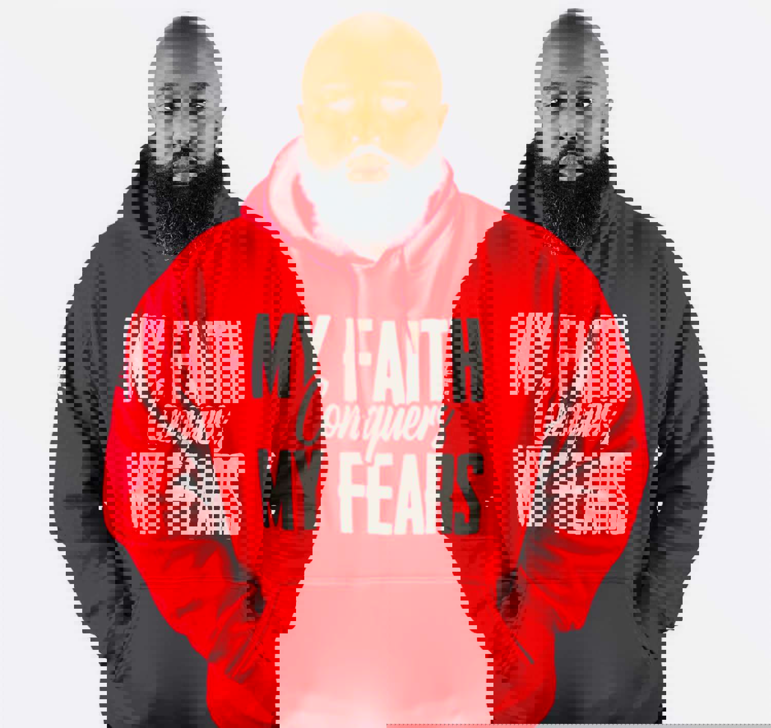 My Faith Conquers My Fears - Adult Hoodie