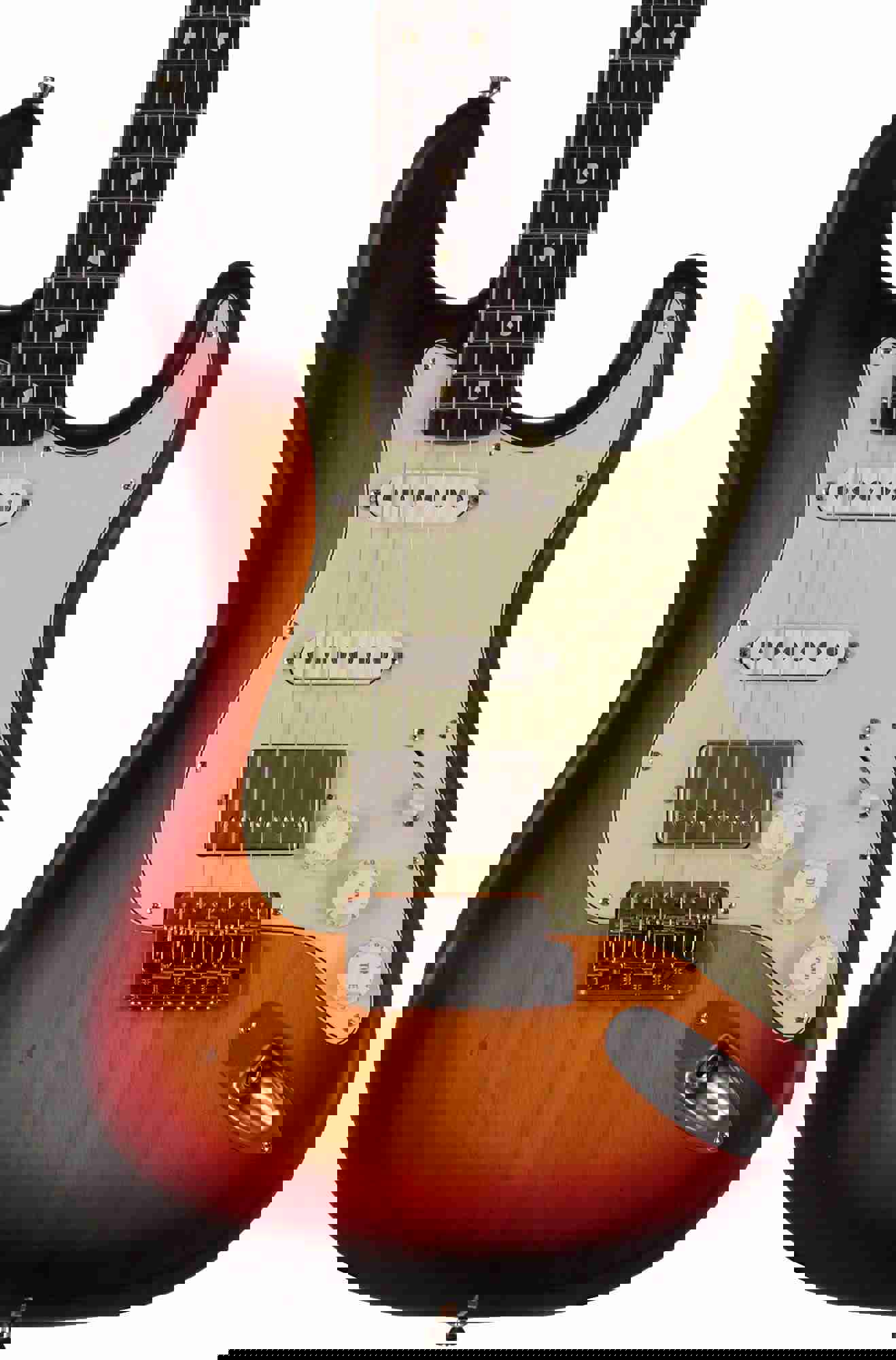 Nash S-63 Guitar, 3 Tone Sunburst, HSS, Light Aging