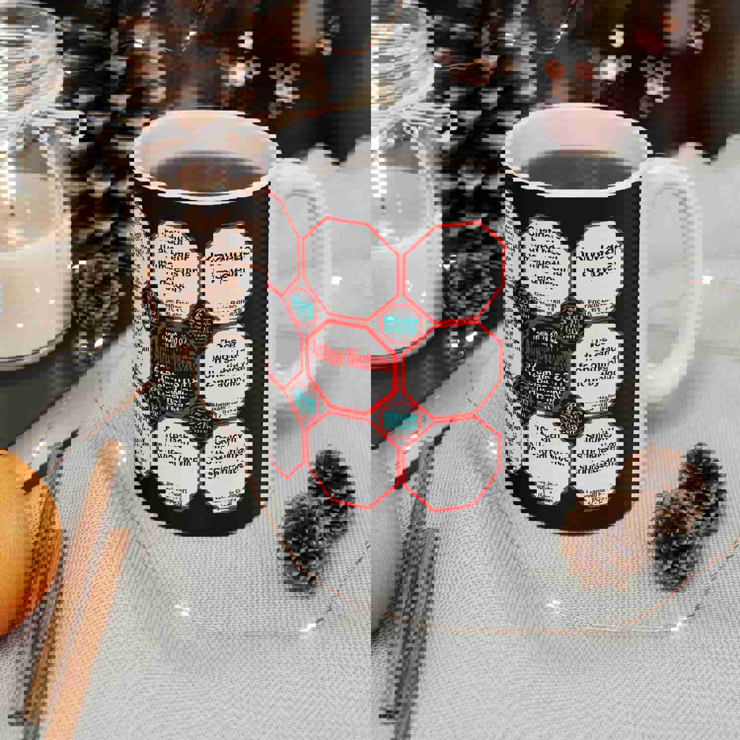 Team 26 of 52 Teams That Make Humanity Great! Wisdom Mug - 11oz Ceramic Cup