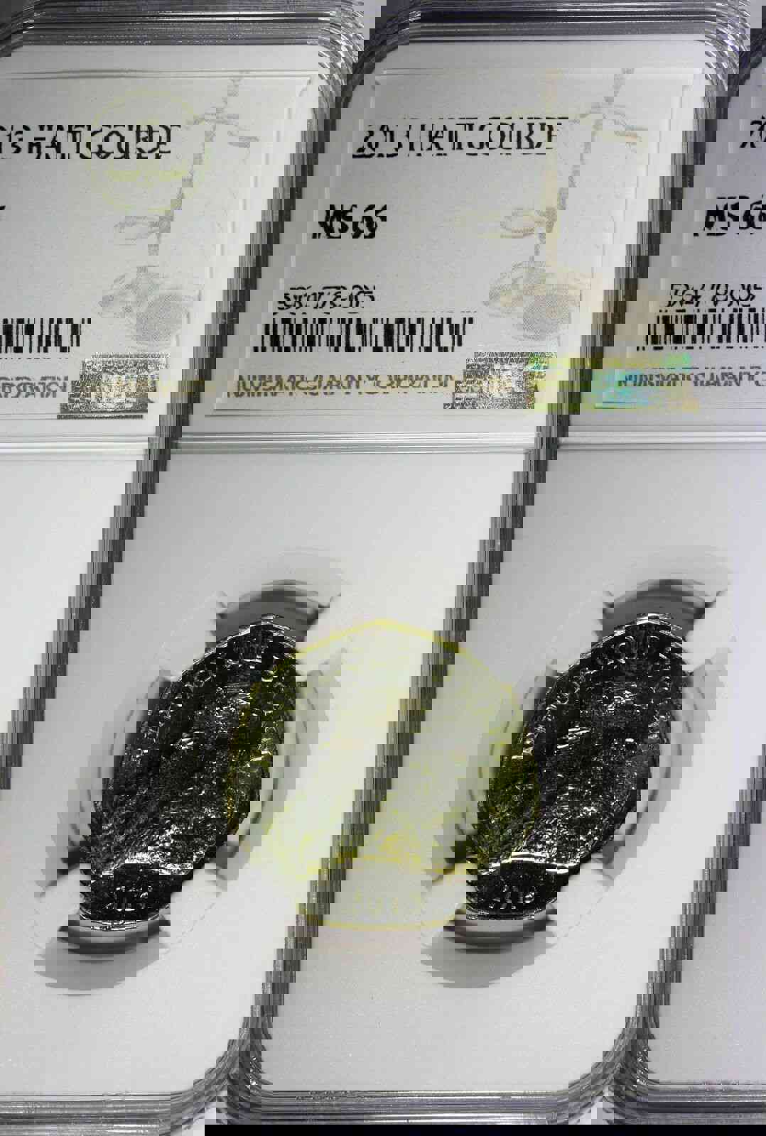 Haiti Brass 2013 1 Gourde NGC MS66 Citadelle de Roi Christophe KM# 155