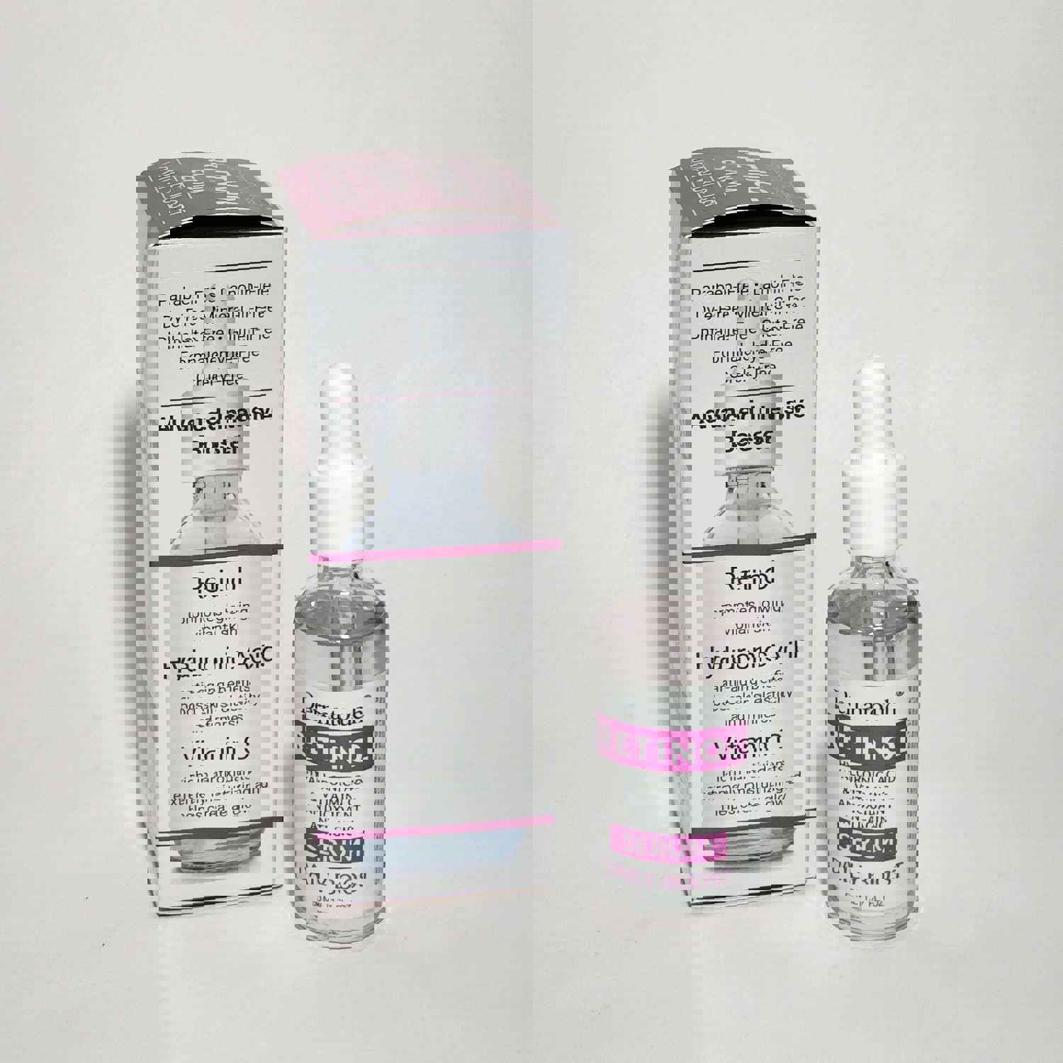 Dermatouch Retinol Hyaluronic Acid & Vitamin C Anti-aging Face Serum 1.6 oz