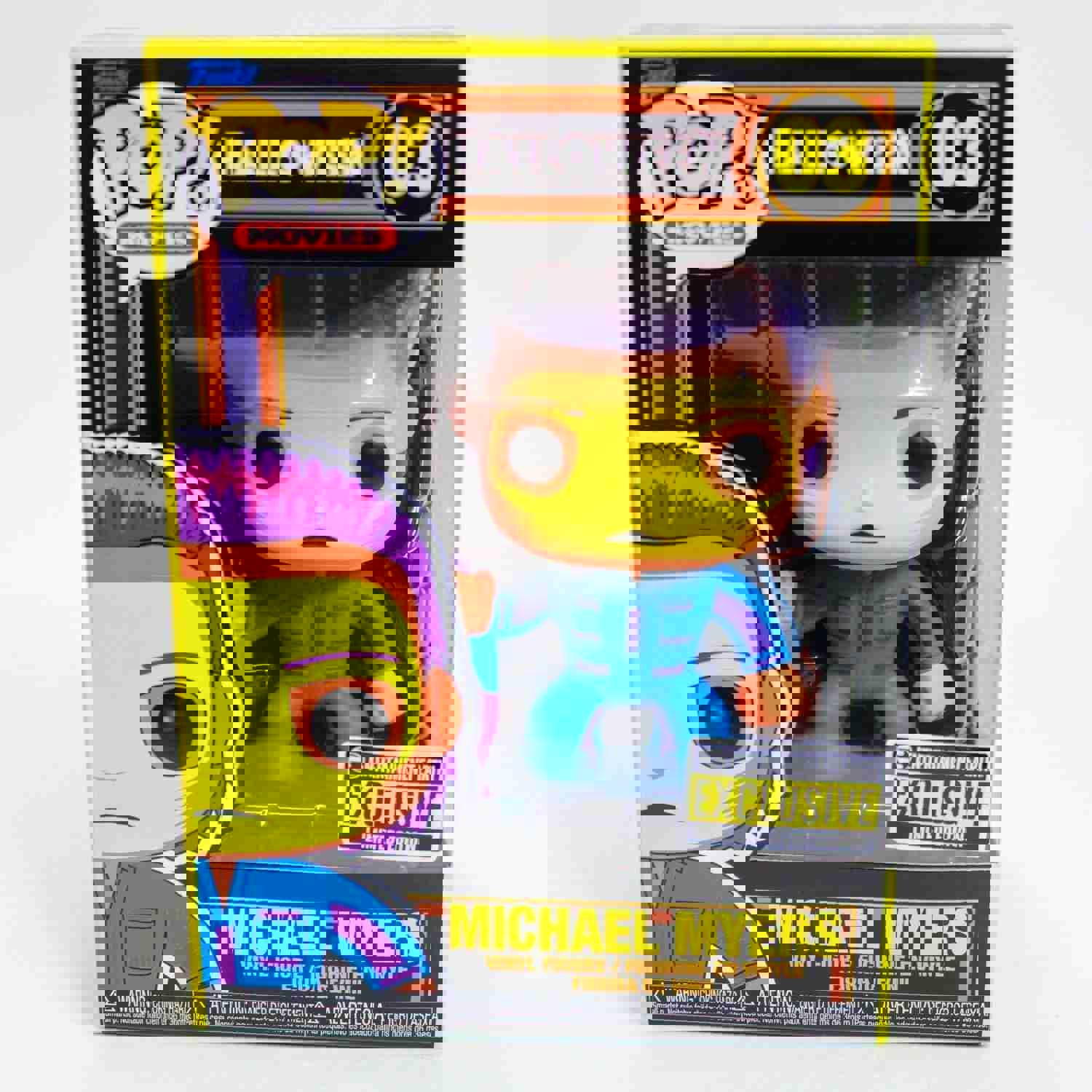 Funko Pop Movies Halloween Michael Myers Black Light Exclusive Figure # 03