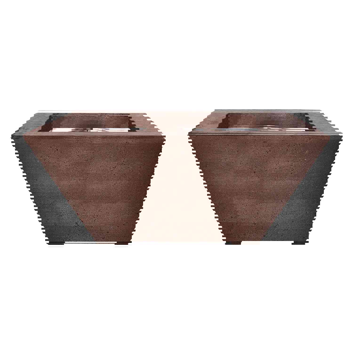 Prism Hardscapes Lombard Gas Fire Pit - Modern Outdoor Heating Solution