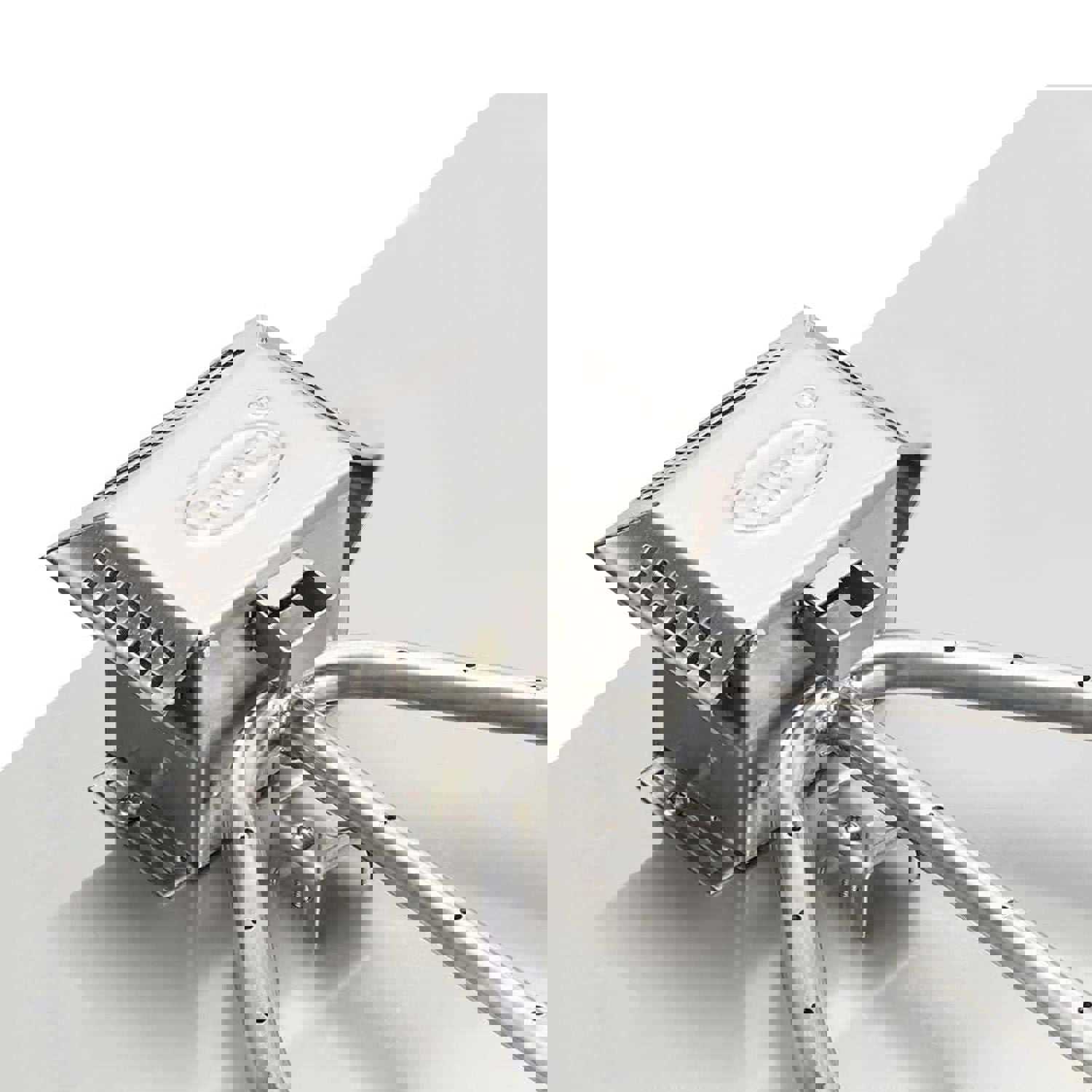 HPC Fire FPPK Push Button Flame Sensing Gas Fire Pit Kit with Rectangular Bowl Pan