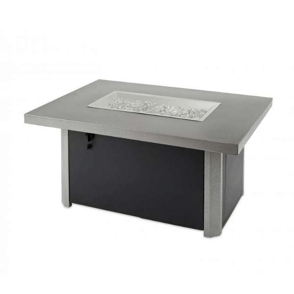 Caden Rectangular Gas Fire Pit Table CAD-1224 - Stylish Outdoor Centerpiece