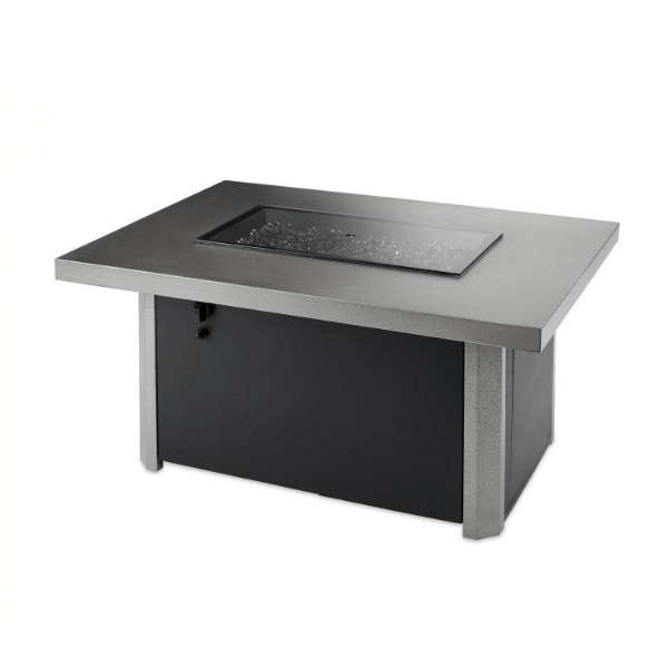 Caden Rectangular Gas Fire Pit Table CAD-1224 - Stylish Outdoor Centerpiece