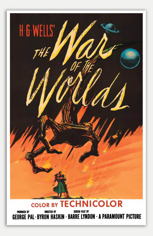 War Of The Worlds - 11 x 17 Movie Poster (1953 Reprint)