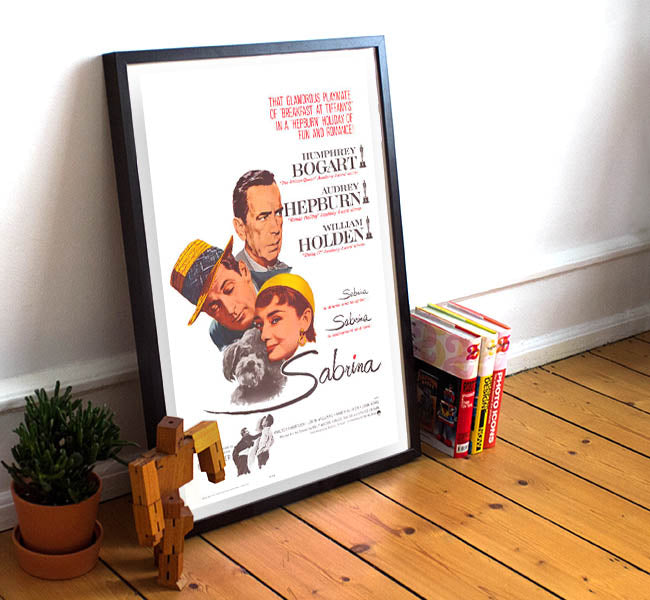 Sabrina - 11 x 17 Movie Poster (1954 Reprint)