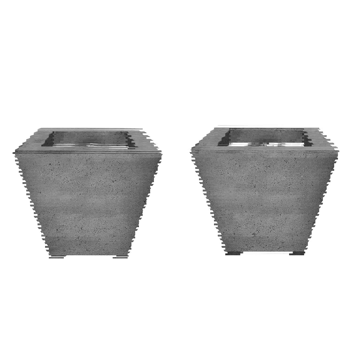 Prism Hardscapes Lombard Gas Fire Pit - Modern Outdoor Heating Solution