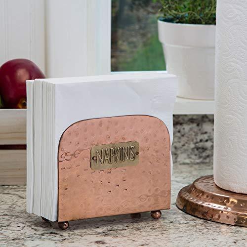 Copper Napkin Holder for Kitchen and Dining Use
