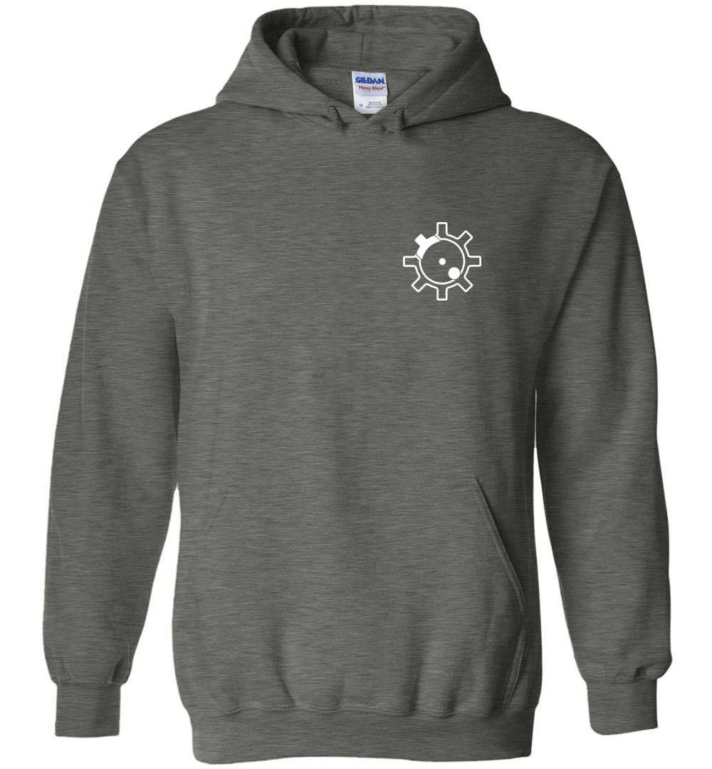 AR-15 Bolt Face Mens Hoodie