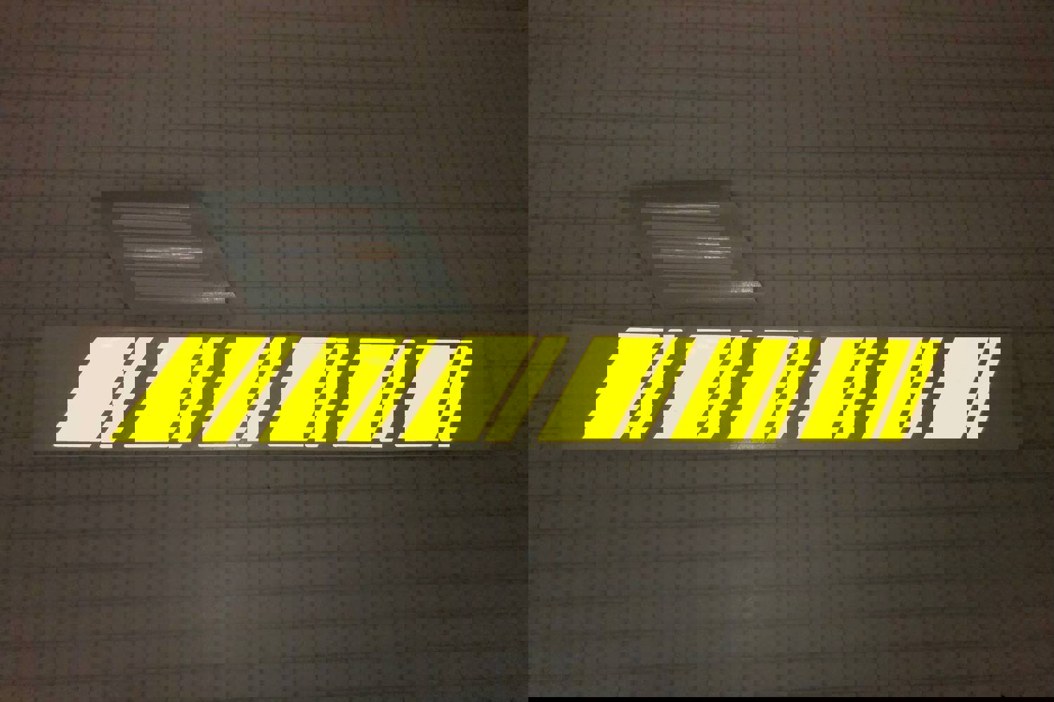 Reflective Wheel Hash Mark Decals for Dodge Challenger - 6 High-Quality Engineer Grade Reflective Stickers