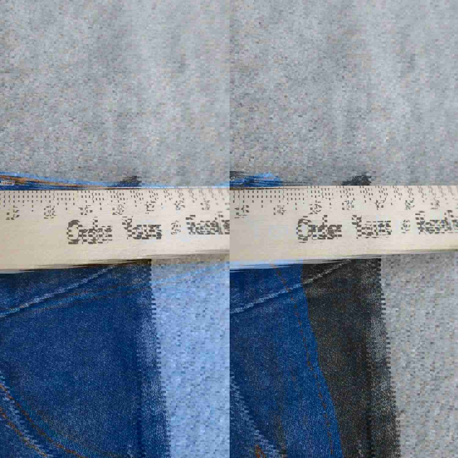 Wrangler Men's Blue Denim Straight Leg Jeans - W36XL32, Lightweight & High Rise