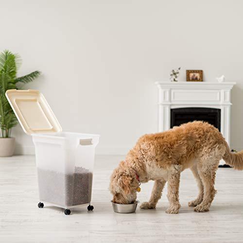 Inspired Essentials 55 Qt Plastic Airtight Pet Food Storage Bin
