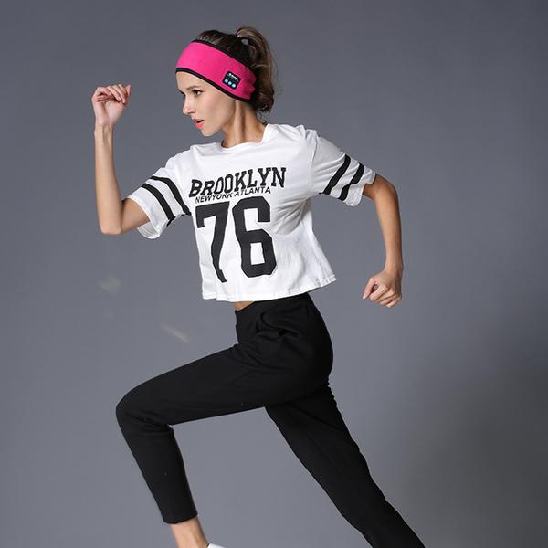 Wireless Bluetooth Headband for Outdoor Fitness and Yoga