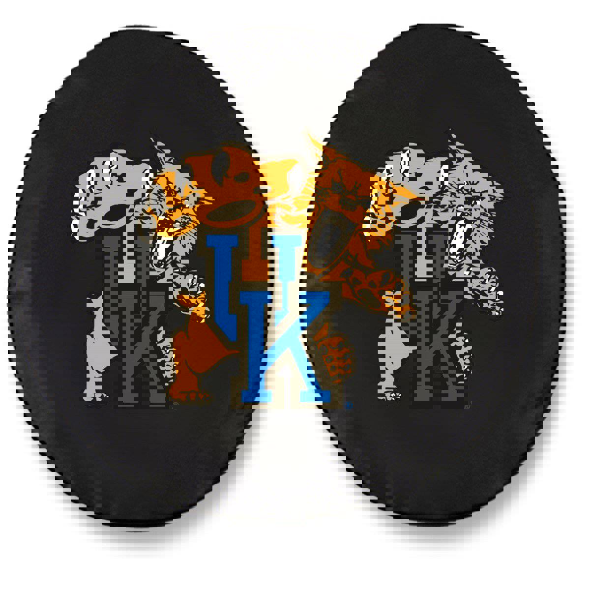 Kentucky Wildcats Cat Black Vinyl Fitted Spare Car Tire Cover