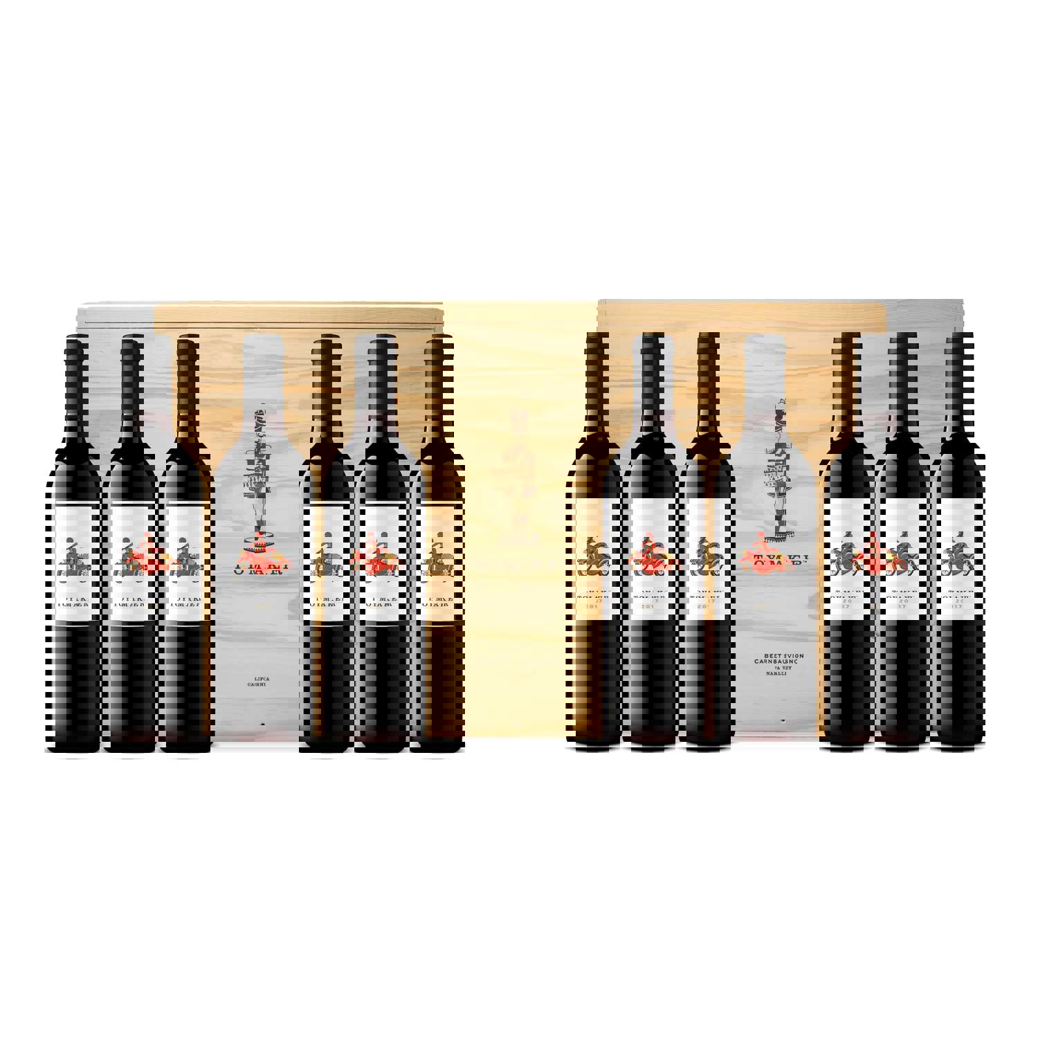 2017 Toymaker 6-Bottle Branded Wood Case | Cabernet Sauvignon | Napa Valley | Red Wine