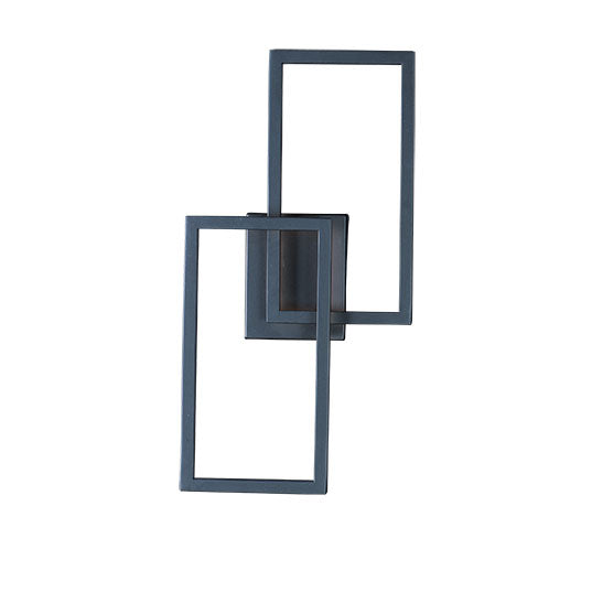 Traverse LED Outdoor Wall Sconce - 2,170 Lumens, 31W, 3000K CCT, Black Finish