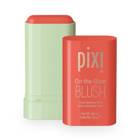 PIXI BEAUTY ON-THE-GLOW BLUSH (Juicy) - Hydrating Tinted Balm with Ginseng & Aloe Vera