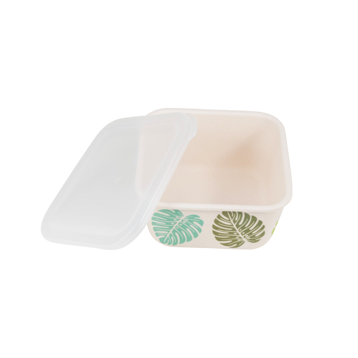 COOL GEAR 4-Pack Bamboo Reusable Containers | BPA-Free & Eco-Friendly Food Storage