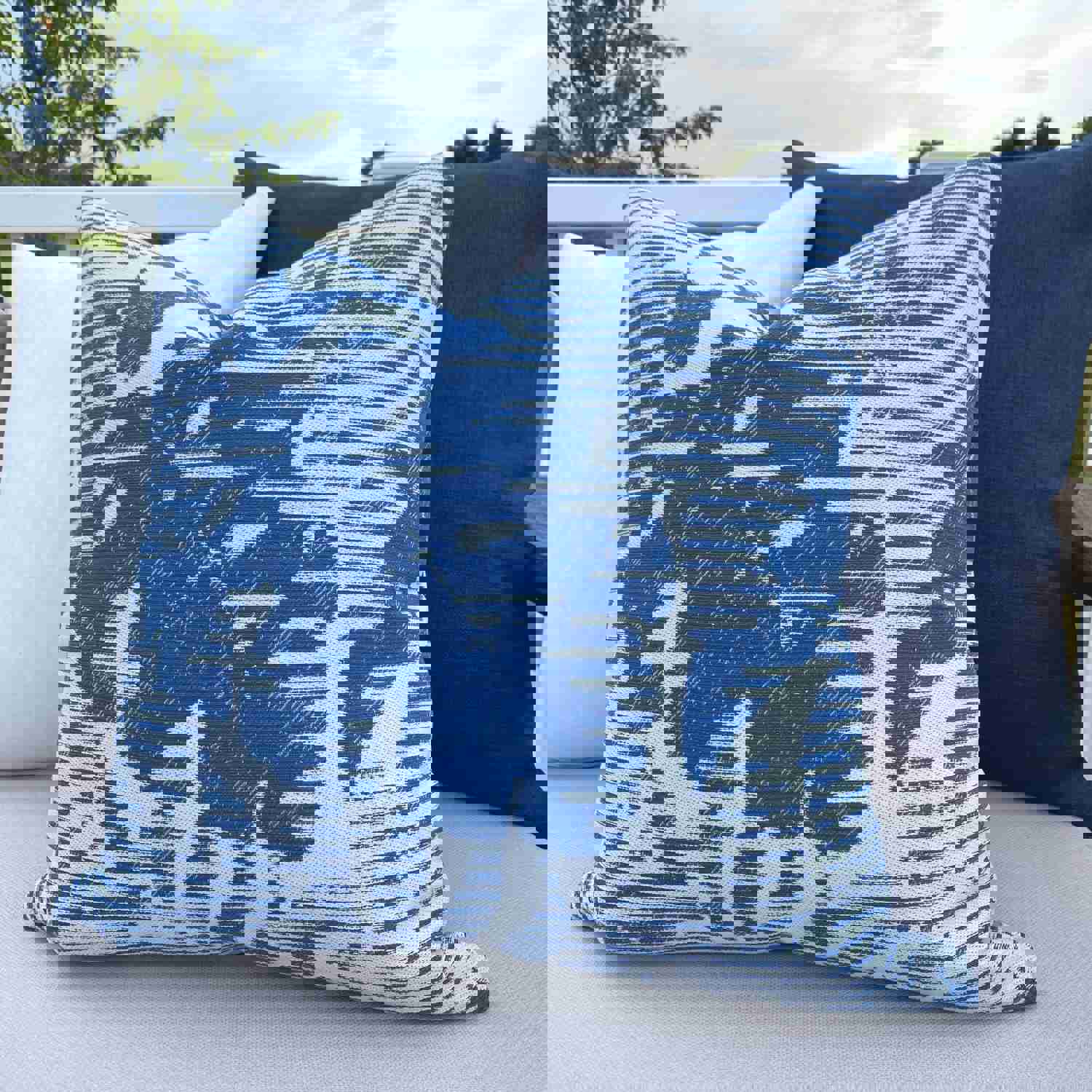 Bird Outdoor Pillow Cover - Tropical Design by Hackner Home