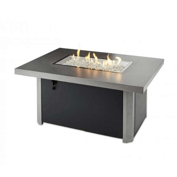 Caden Rectangular Gas Fire Pit Table CAD-1224 - Stylish Outdoor Centerpiece