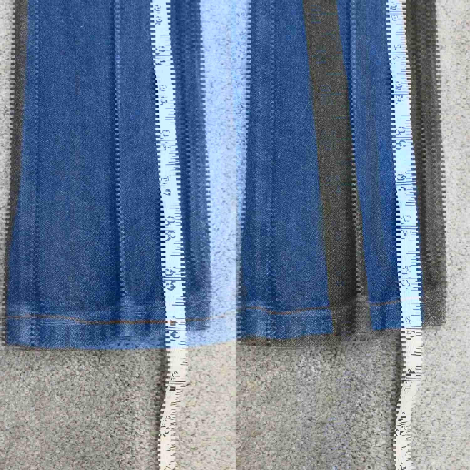 Wrangler Men's Blue Denim Straight Leg Jeans - W36XL32, Lightweight & High Rise