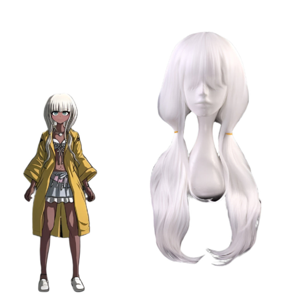 Danganronpa V3: Killing Harmony Angie Yonaga Cosplay Costume Wig & Accessories
