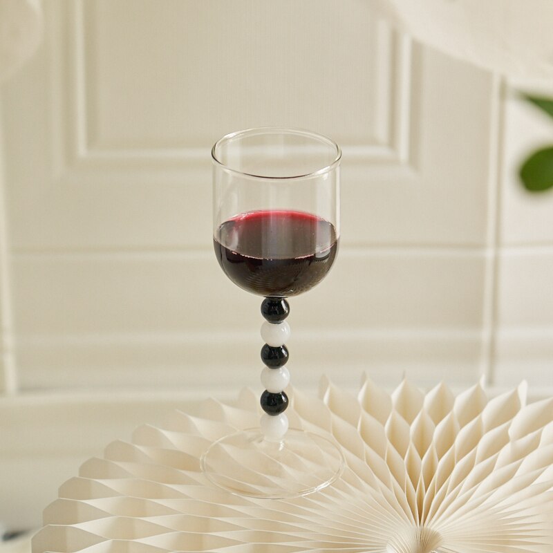 Vintage Style Wine Glass - Heat-resistant Glass with Various Sizes