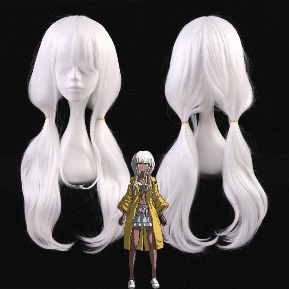Danganronpa V3: Killing Harmony Angie Yonaga Cosplay Costume Wig & Accessories