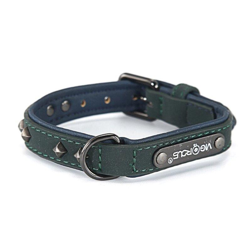 Durable PU Leather Dog Collar for Small Medium Large Dogs and Cats - Quick Release Pet Collar YS0074