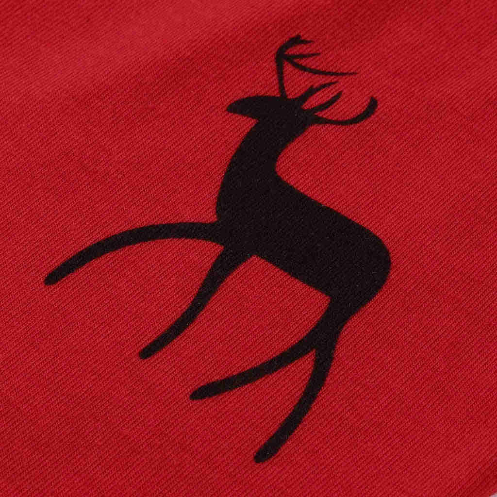 Fashion Christmas Party Long Sleeve T-shirt Pants Family Matching Outfits