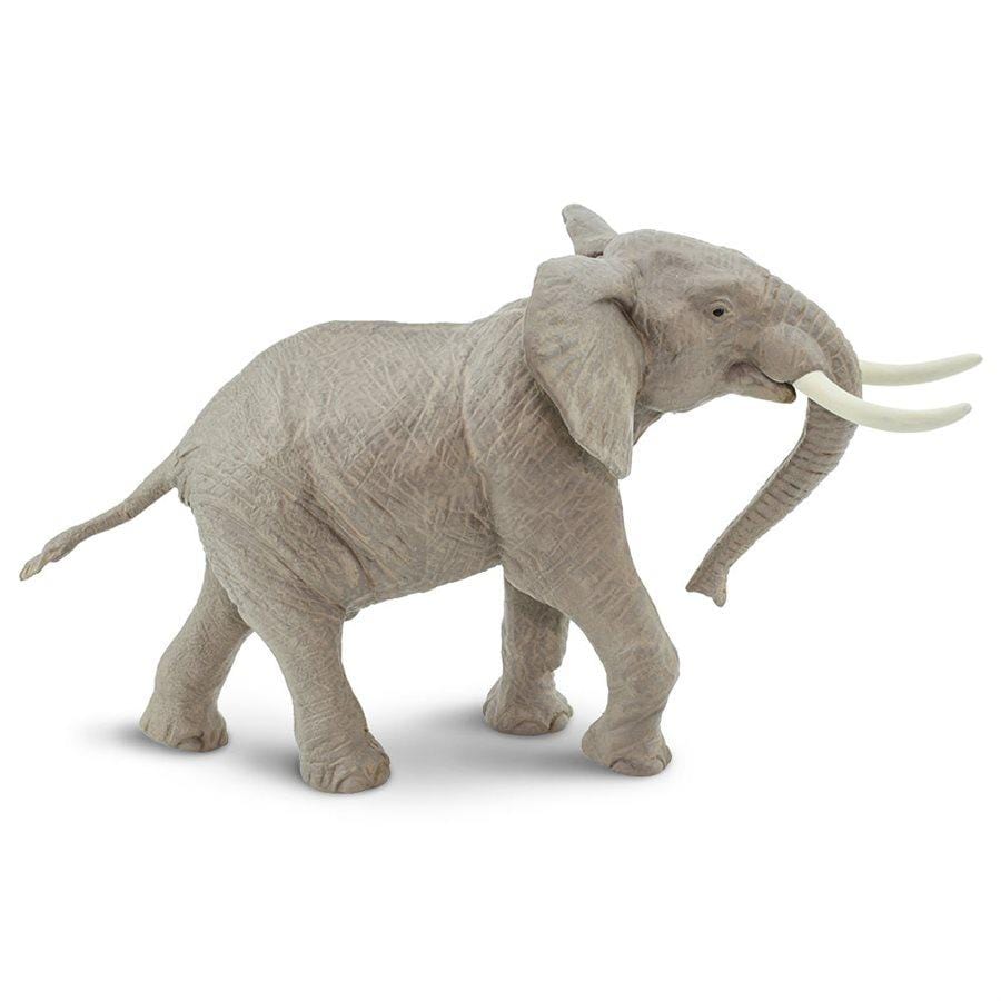 African Bull Elephant Toy - Realistic and Educational Stuffed Animal