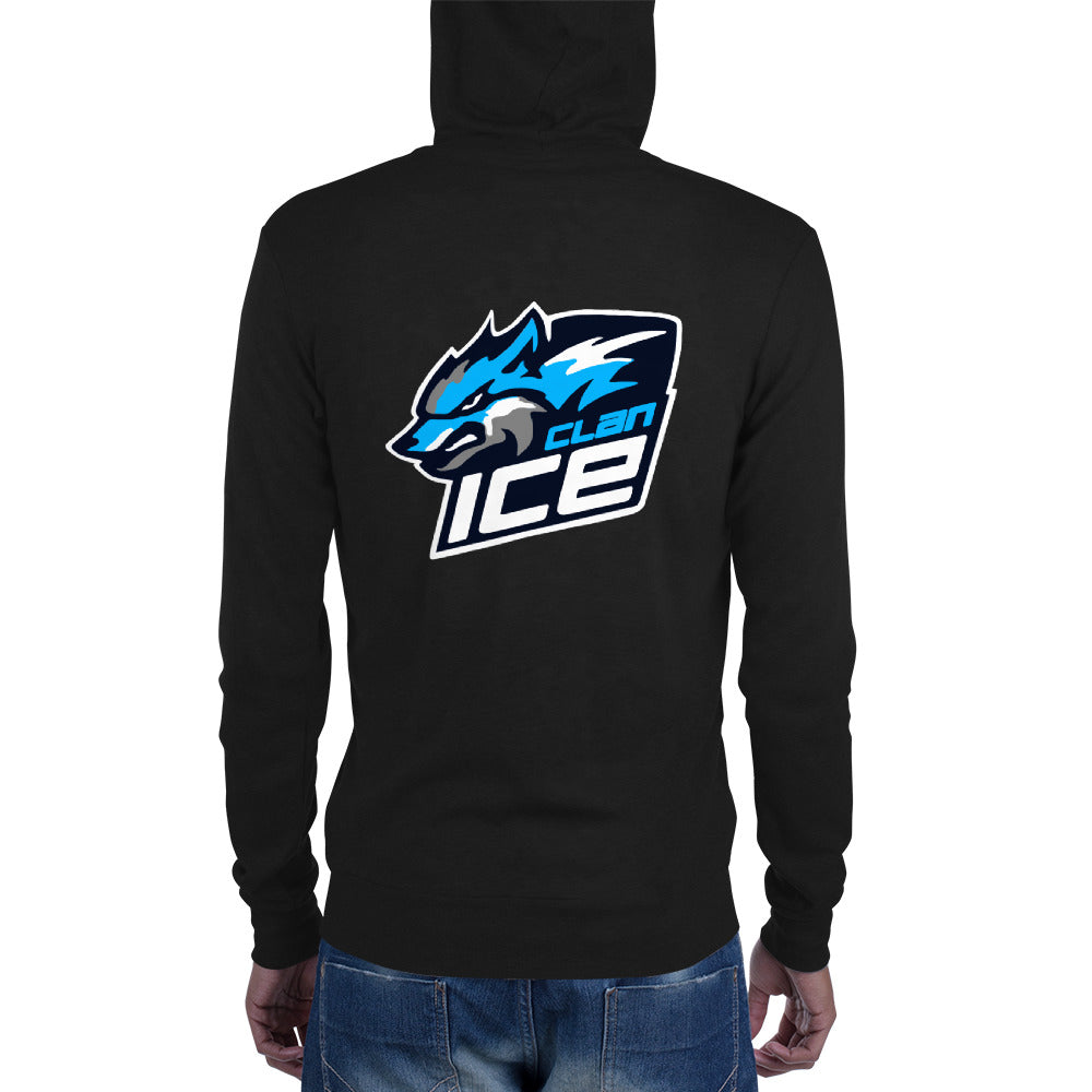 S-ice ZIP UP HOODIE - Lightweight Unisex Hoodie with Kangaroo Pocket