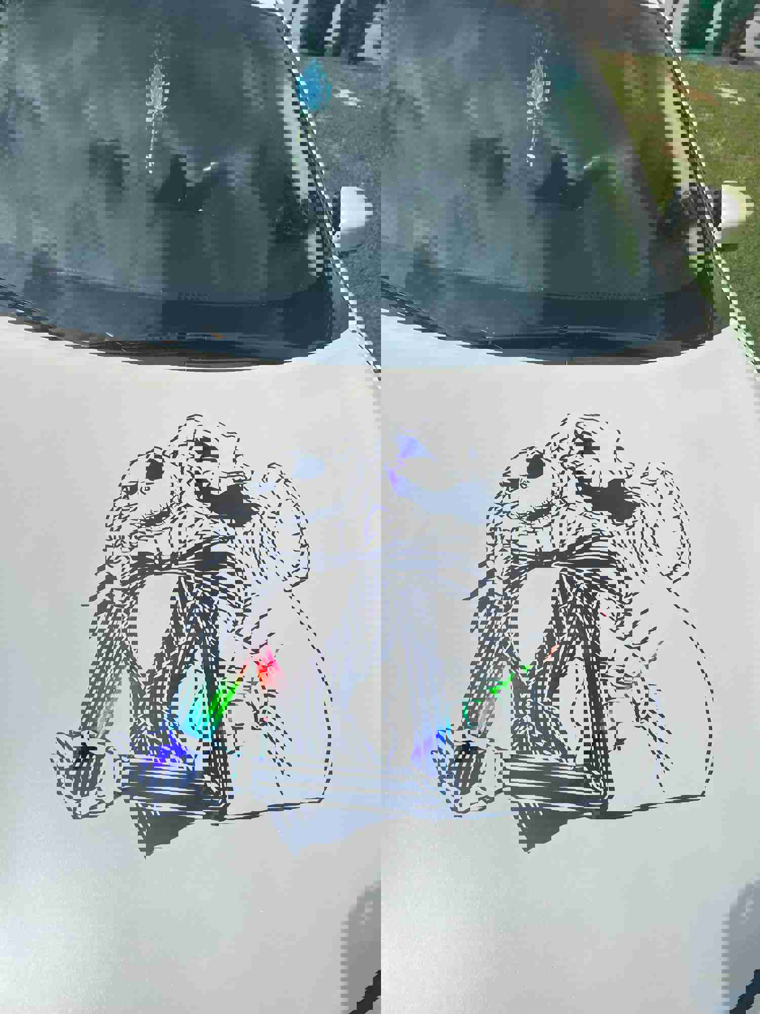 Halloween Large Car Graphic Vinyl Decal - Anime Stickers for Cars, Trucks, Removable & Customizable