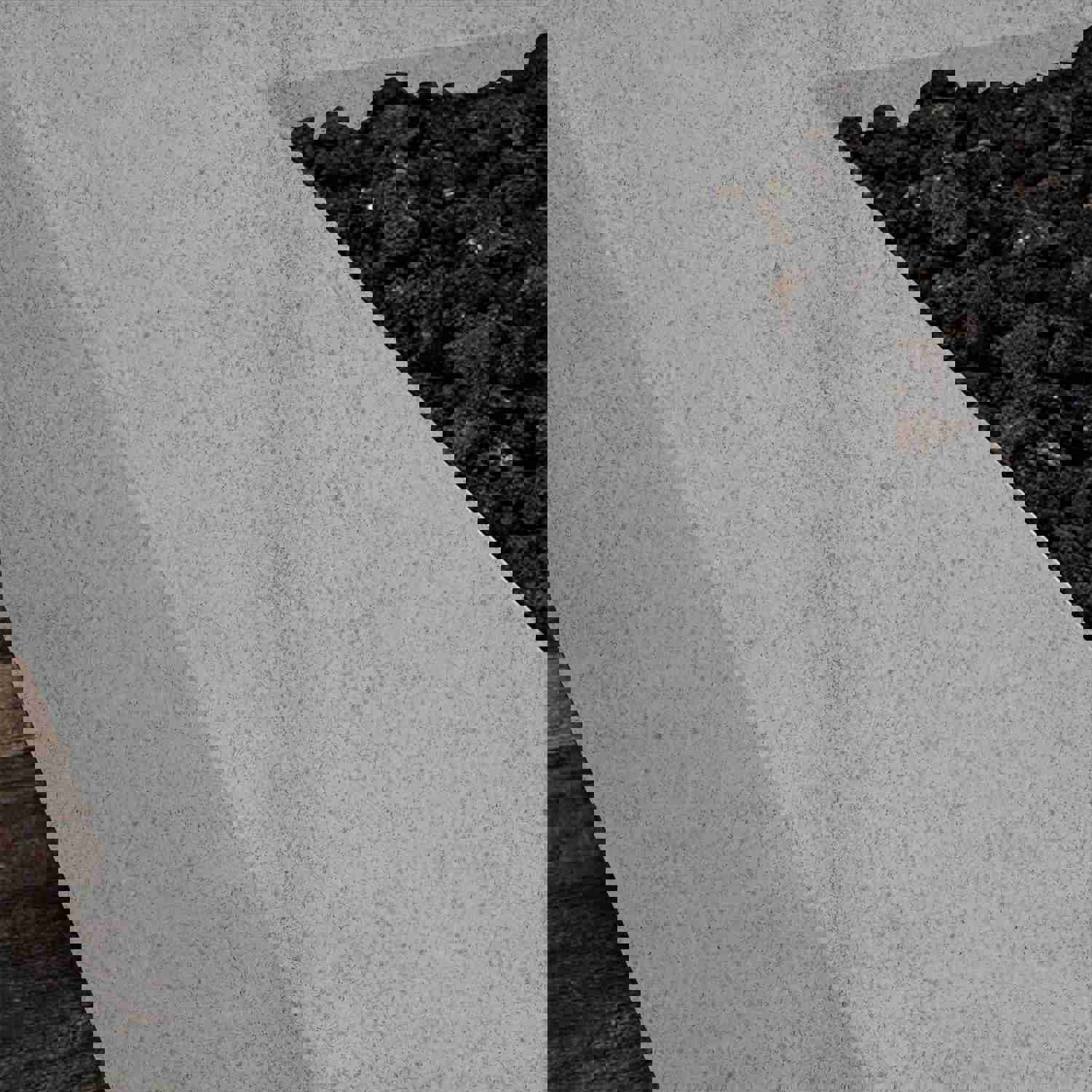 Starfire Designs Rustic 48 x 32 Rectangle Concrete Gravity Gas Fire Pit