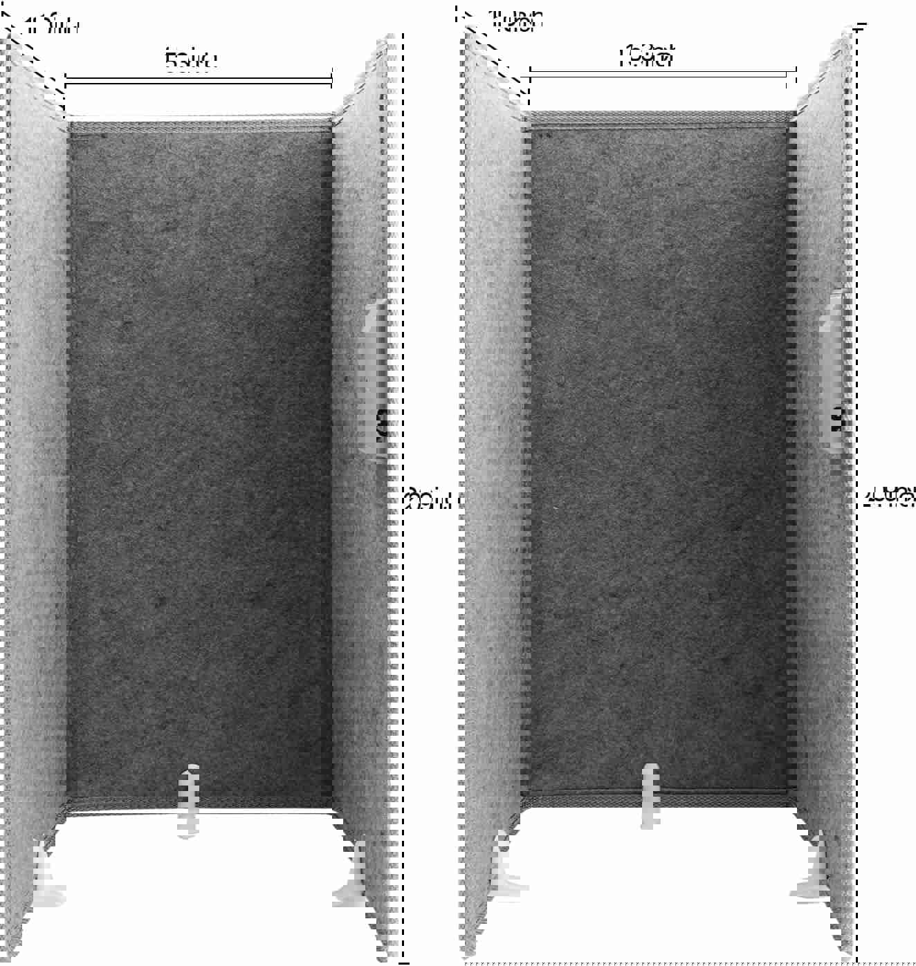 Hotodeal Electric Heated Foot Warmer Under Desk - Space Heater for Indoor Use (113°F-149°F)