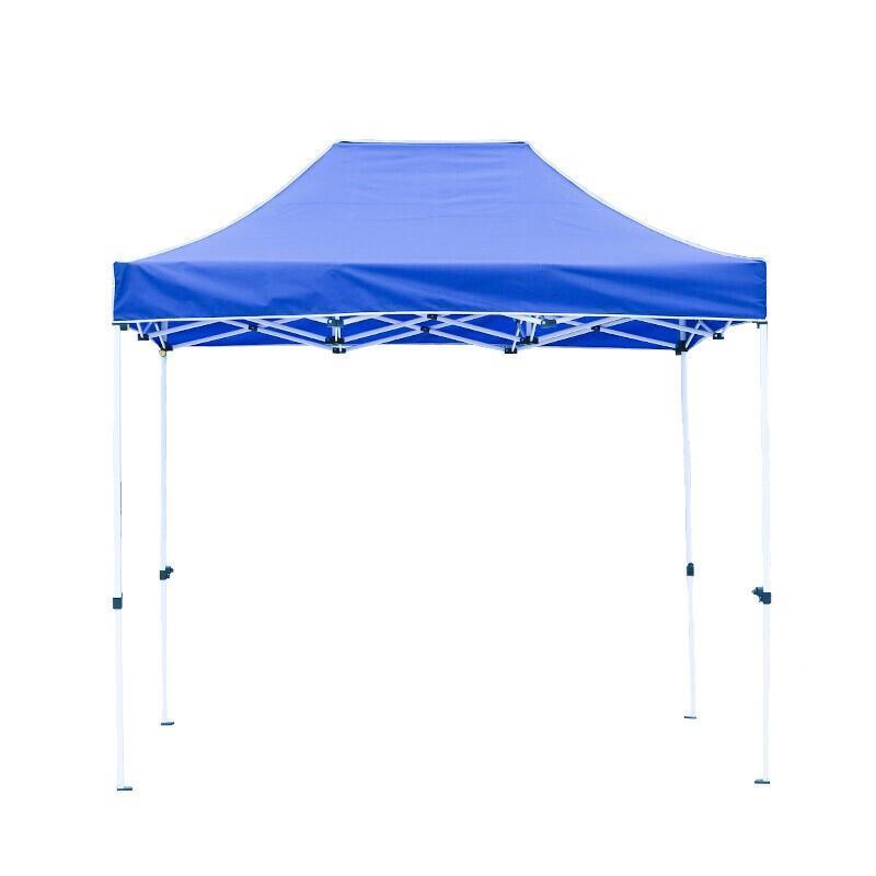 Outdoor Folding Advertising Tent with Four Legs - 3x4.5m for Parking, Night Market, BBQ, and Exhibitions