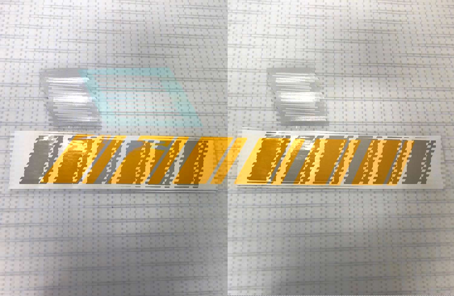 Reflective Wheel Hash Mark Decals for Dodge Challenger - 6 High-Quality Engineer Grade Reflective Stickers